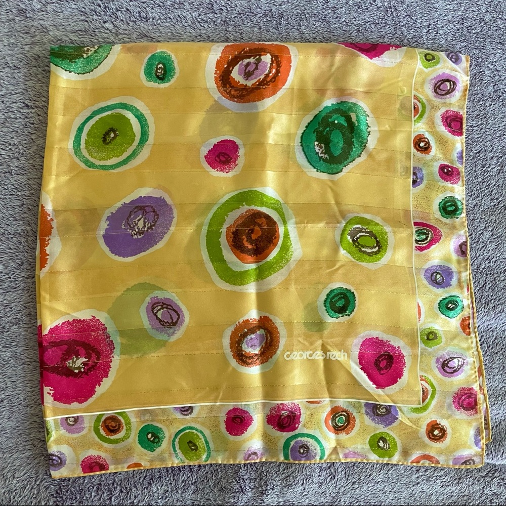 Georges Rech silk scarf